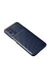 BFS  Oppo A54 4G Kılıf Auto Focus Karbon Kapak - Lacivert