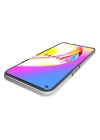 BFS  Oppo A54 4G Kılıf Deluxe 2mm Şeffaf Silikon - Şeffaf