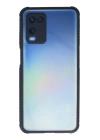 BFS  Oppo A54 4G Kılıf Miami Şeffaf Silikon - Lacivert