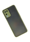 BFS  Oppo A54 4G Kılıf Montreal Silikon Kapak - Açık Yeşil