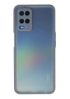 BFS  Oppo A54 4G Kılıf Montreal Silikon Kapak - Gri
