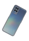 BFS  Oppo A54 4G Kılıf Montreal Silikon Kapak - Gri
