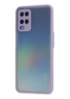 BFS  Oppo A54 4G Kılıf Montreal Silikon Kapak - Mor