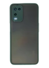 BFS  Oppo A54 4G Kılıf Montreal Silikon Kapak - Yeşil