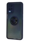 BFS  Oppo A54 4G Kılıf Montreal Yüzüklü Silikon Kapak - Lacivert