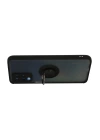 BFS  Oppo A54 4G Kılıf Montreal Yüzüklü Silikon Kapak - Siyah