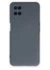 BFS  Oppo A54 4G Kılıf Nano içi Kadife Silikon - Gri