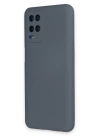 BFS  Oppo A54 4G Kılıf Nano içi Kadife Silikon - Gri