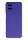 BFS  Oppo A54 4G Kılıf Nano içi Kadife Silikon - Mor
