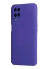 BFS  Oppo A54 4G Kılıf Nano içi Kadife Silikon - Mor
