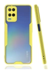 BFS  Oppo A54 4G Kılıf Platin Silikon - Sarı