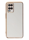 BFS  Oppo A54 4G Kılıf Volet Silikon - Beyaz
