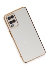 BFS  Oppo A54 4G Kılıf Volet Silikon - Beyaz