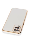 BFS  Oppo A54 4G Kılıf Volet Silikon - Beyaz
