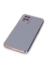 BFS  Oppo A54 4G Kılıf Volet Silikon - Mavi