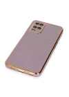 BFS  Oppo A54 4G Kılıf Volet Silikon - Mor