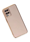 BFS  Oppo A54 4G Kılıf Volet Silikon - Pembe