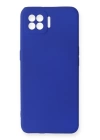 BFS  Oppo A73 Kılıf First Silikon - Mavi