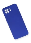 BFS  Oppo A73 Kılıf First Silikon - Mavi