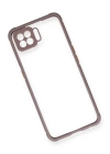 BFS  Oppo A73 Kılıf Miami Şeffaf Silikon - Açık Mor