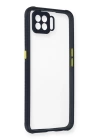 BFS  Oppo A73 Kılıf Miami Şeffaf Silikon - Lacivert