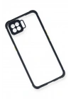BFS Oppo A73 Kılıf Miami Şeffaf Silikon - Lacivert