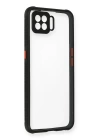 BFS  Oppo A73 Kılıf Miami Şeffaf Silikon - Siyah