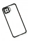 BFS Oppo A73 Kılıf Miami Şeffaf Silikon - Siyah