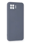 BFS  Oppo A73 Kılıf Nano içi Kadife Silikon - Gri