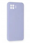 BFS Oppo A73 Kılıf Nano içi Kadife Silikon - Lila
