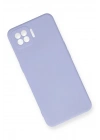 BFS Oppo A73 Kılıf Nano içi Kadife Silikon - Lila