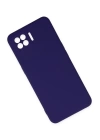 BFS  Oppo A73 Kılıf Nano içi Kadife Silikon - Mor