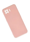 BFS  Oppo A73 Kılıf Nano içi Kadife Silikon - Pudra