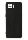 BFS  Oppo A73 Kılıf Nano içi Kadife Silikon - Siyah