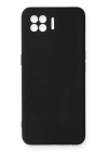 BFS Oppo A73 Kılıf Nano içi Kadife Silikon - Siyah
