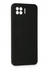 BFS Oppo A73 Kılıf Nano içi Kadife Silikon - Siyah