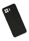 BFS Oppo A73 Kılıf Nano içi Kadife Silikon - Siyah