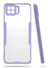 BFS  Oppo A73 Kılıf Platin Silikon - Lila