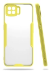BFS  Oppo A73 Kılıf Platin Silikon - Sarı