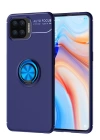 BFS  Oppo A73 Kılıf Range Yüzüklü Silikon - Mavi