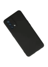 BFS Oppo A74 4G Kılıf First Silikon - Siyah
