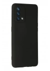 BFS Oppo A74 4G Kılıf First Silikon - Siyah