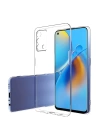 BFS  Oppo A74 4G Kılıf Lüx Şeffaf Silikon