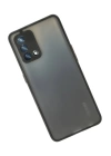 BFS  Oppo A74 4G Kılıf Montreal Silikon Kapak - Siyah