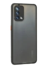 BFS  Oppo A74 4G Kılıf Montreal Silikon Kapak - Siyah