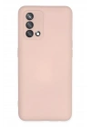 BFS Oppo A74 4G Kılıf Nano içi Kadife Silikon - Pudra