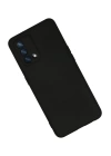 BFS  Oppo A74 4G Kılıf Nano içi Kadife Silikon - Siyah
