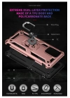 BFS  Oppo A74 4G Kılıf Sofya Yüzüklü Silikon Kapak - Rose