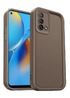 BFS  Oppo A74 4G Kılıf Viera Silikon - Kahverengi