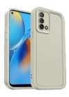 BFS  Oppo A74 4G Kılıf Viera Silikon - Krem